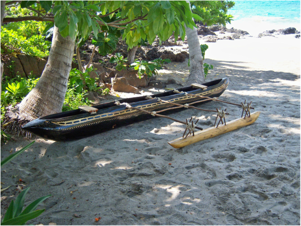 Outrigger Canoe For Sale - Hawaii Woodcarving by Tevita ...