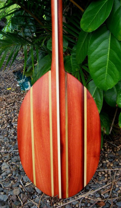 Authentic Hawaiian Koa Paddles Made By